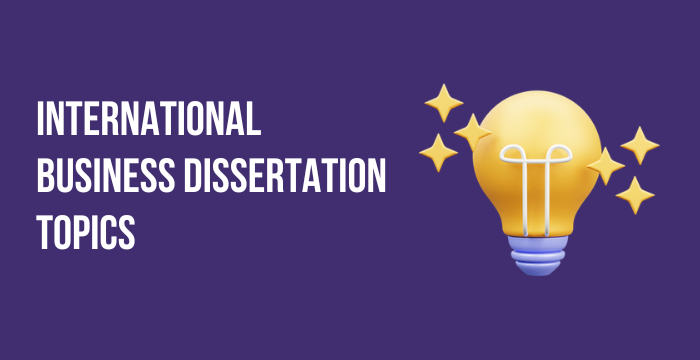 International Business Dissertation